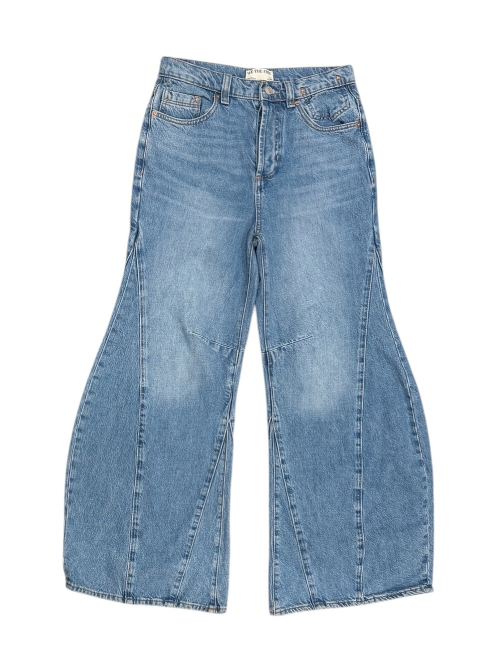 Free people Eden High Slouchy Flare Jeans - Picture 3 of 8